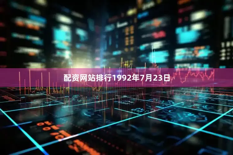 配资网站排行1992年7月23日